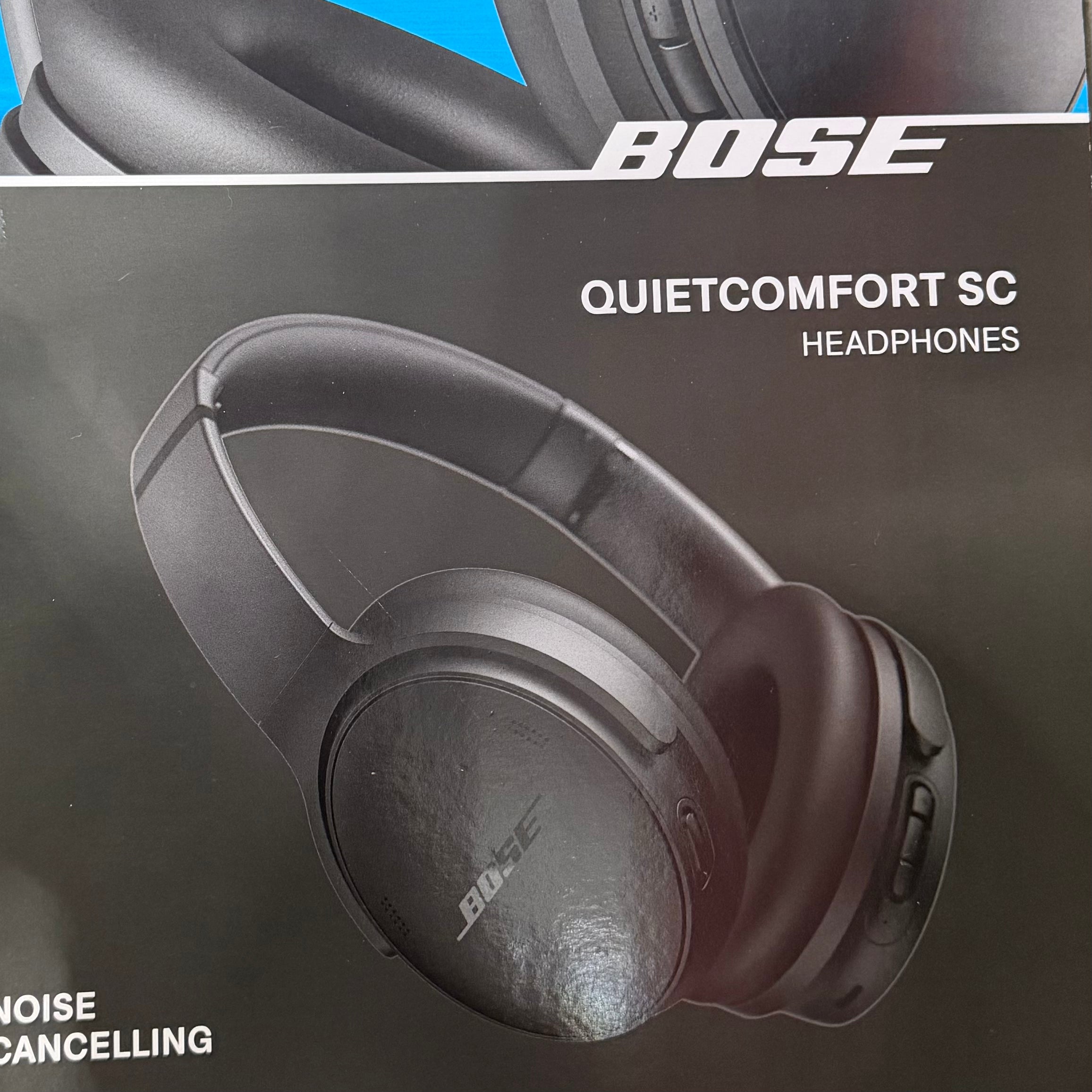 New Bose Quietcomfort sc